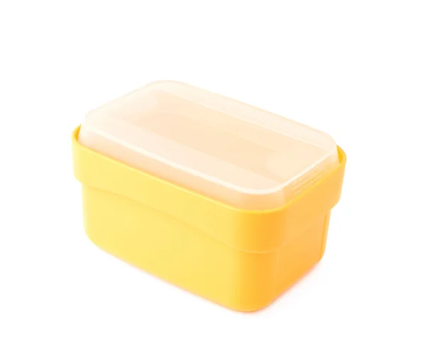 Plastic tableware food container — Stock Photo, Image