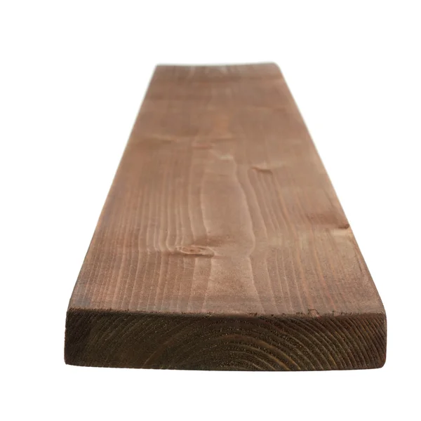 Målade pine wood styrelse — Stockfoto