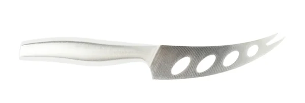 Steel kitchen cheese knife — Stock Photo, Image