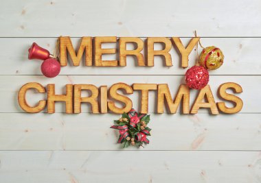 Merry christmas kompozisyon