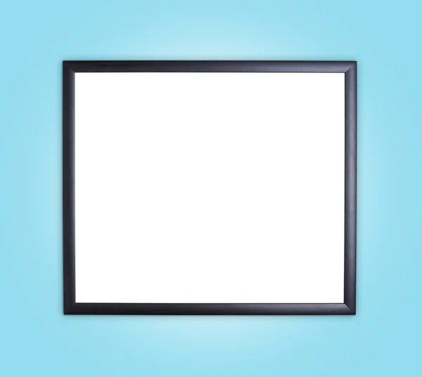 Copyspace empty wooden picture frame — Stock Photo, Image