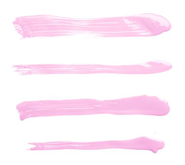 Düz yağlı boya fırça darbeleri