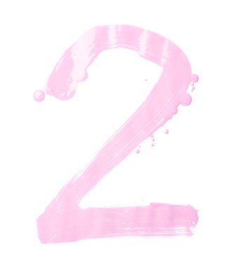 Elle iki numaralı petrol ile çizilmiş