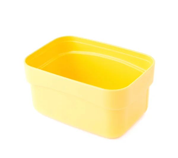 Plastic tableware food container — Stock Photo, Image