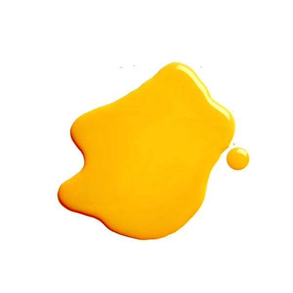 Su birikintisi bir boya dökülme