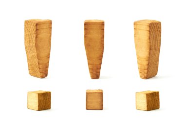 Üç ünlem işareti kümesi