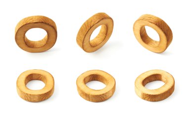 Altı tahta harfleri O blok