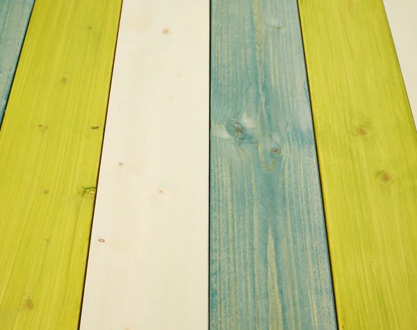 Paint coated wooden boards — Stock Photo, Image