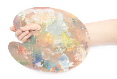 El ahşap palet tutarak