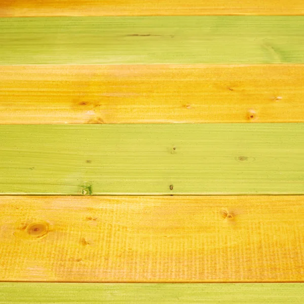 Met verf gecoate houten planken — Stockfoto