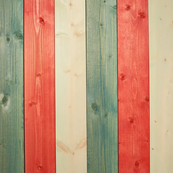 Paint coated wooden boards — Stock Photo, Image