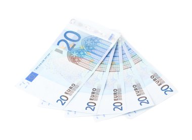 Birden fazla yirmi euro banknot