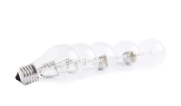 Multiple electric bulbs — Stock Photo, Image