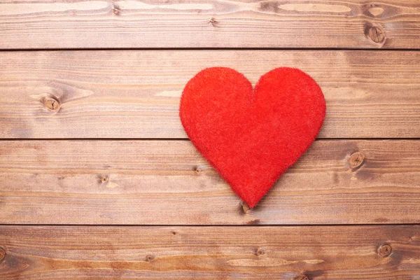 One red heart composition — Stock Photo, Image