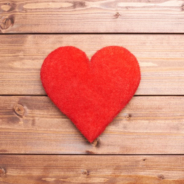 One red heart composition — Stock Photo, Image