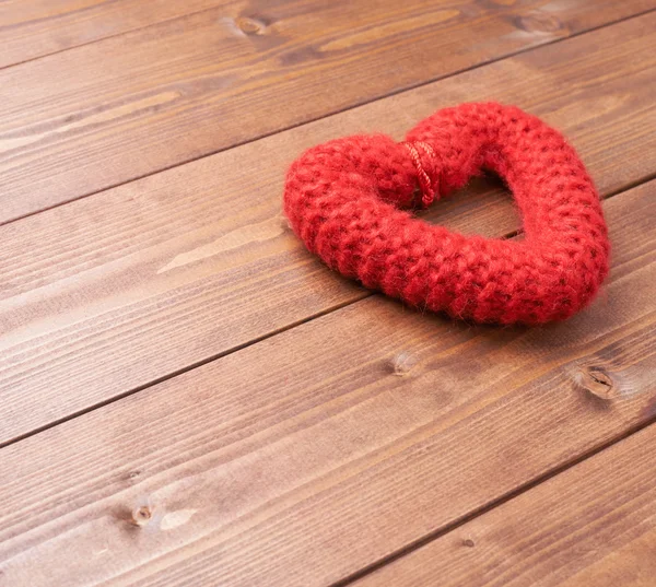 Una composizione di cuore rosso — Foto Stock