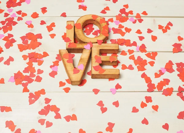 Word Love composition — Stock Photo, Image