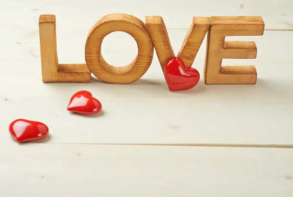 Word Love composition — Stock Photo, Image