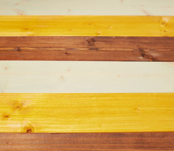 Paint coated wooden boards — Stock Photo, Image