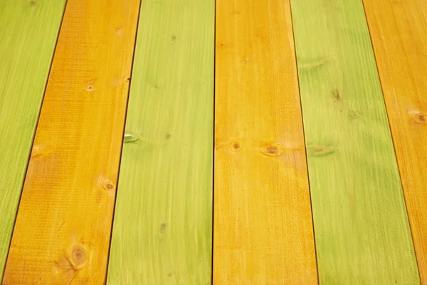 Pintura revestida placas de madeira — Fotografia de Stock