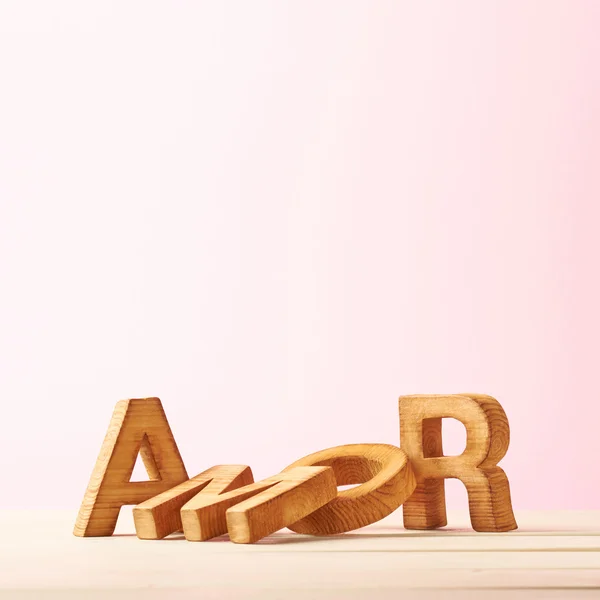 Word Amor meaning Love — Stock Photo, Image