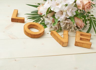 Kelime aşk kompozisyon