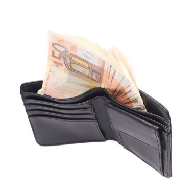 Cüzdan para dolu.