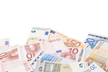 Birden fazla banknot euro faturaları