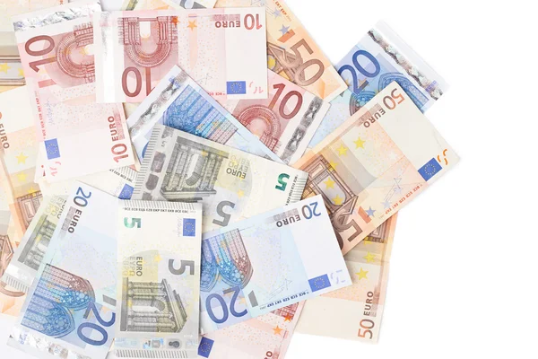 Meerdere bankbiljet euro rekeningen — Stockfoto