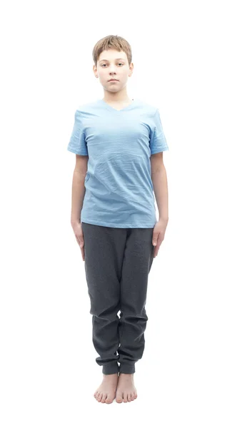 Full shot portrait of a boy — Stock Photo, Image