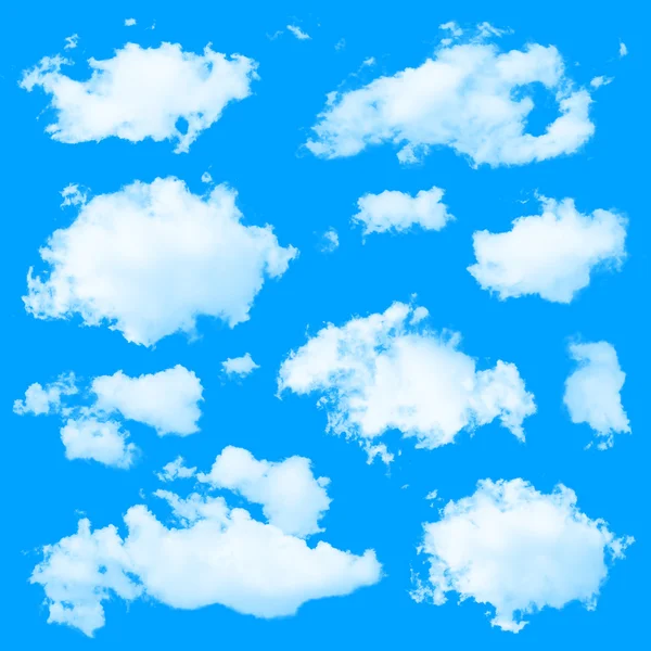 Σύνολο πολλαπλές σύννεφα — Φωτογραφία Αρχείου