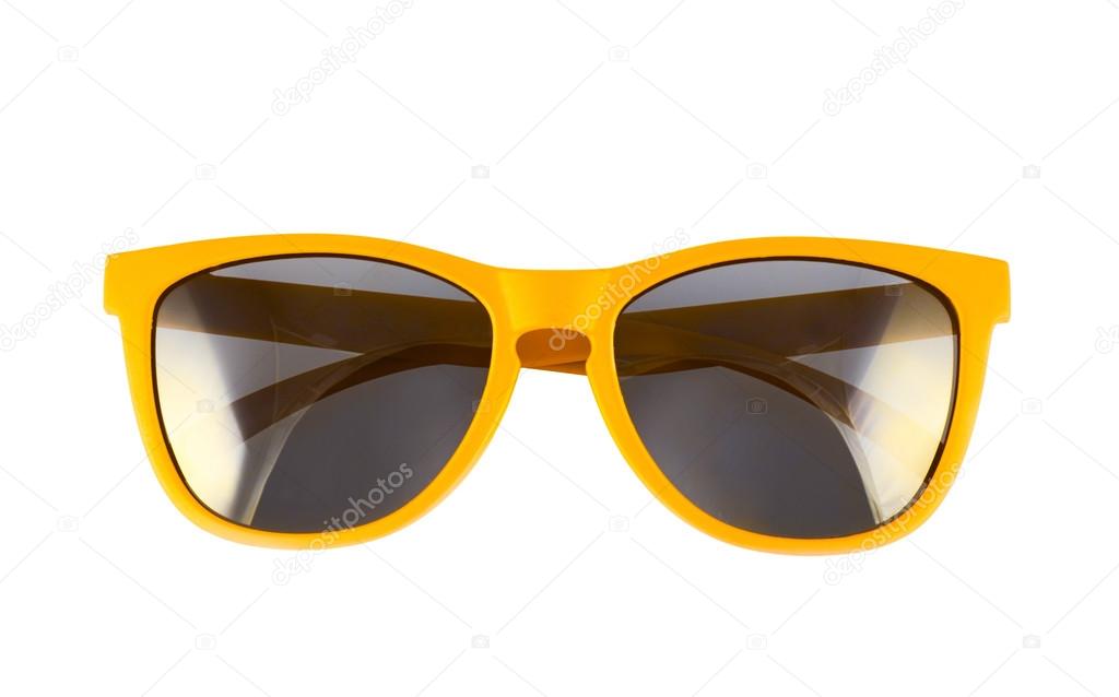 Yellow sun glasses