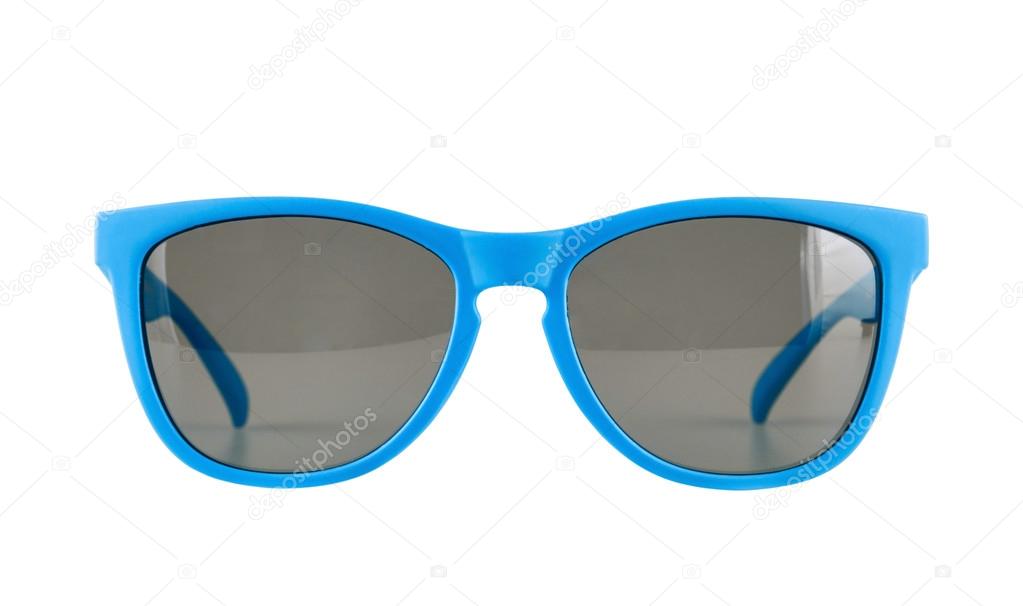 Blue sun glasses