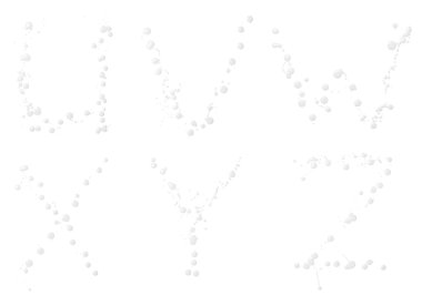 Küme U, V, W, X, Y, Z harfi
