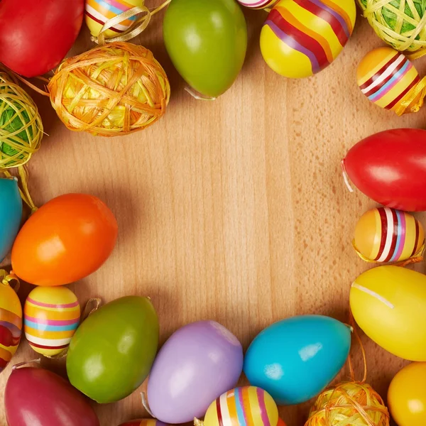 Colorful easter eggs — Stock Photo, Image