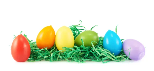 Colorful egg candles — Stock Photo, Image