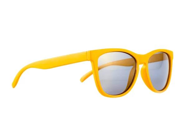 Okulary przeciwsłoneczne żółty — Zdjęcie stockowe