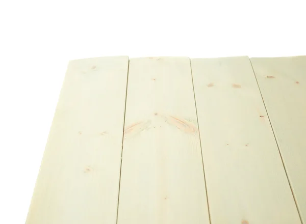Panneaux en bois enduits de peinture blanche — Photo