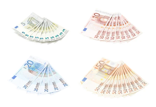 Multiple twenty euro bank notes — Stock Photo, Image