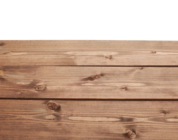 Dark brown paint coated wooden boards — Stock Photo, Image