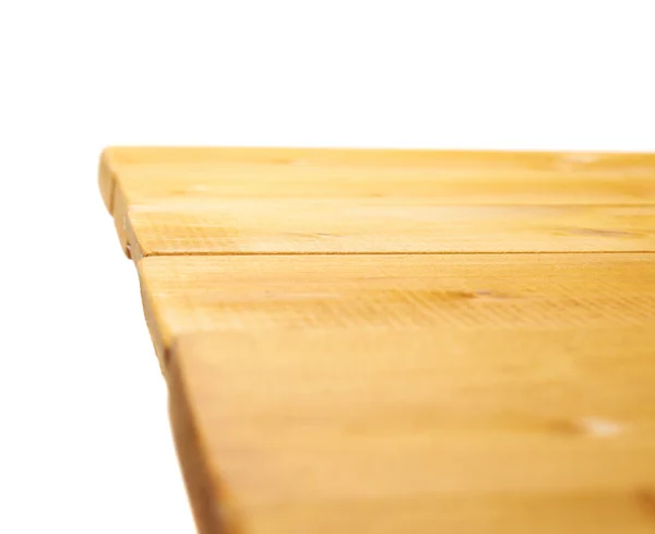Žlutá barva křídový dřevěné desky — Stock fotografie