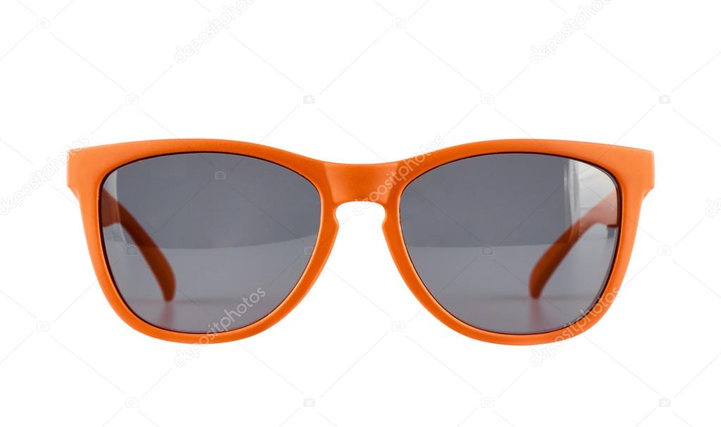 Orange sun glasses