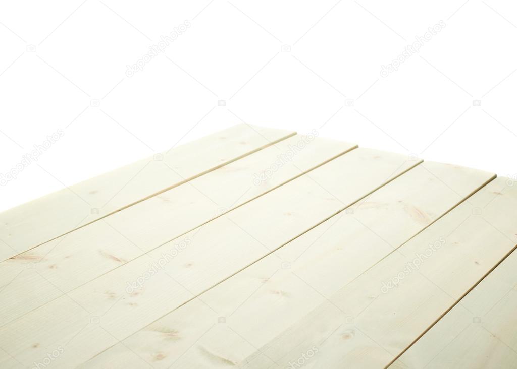 White paint coated wooden boards