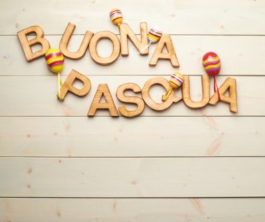 Mutlu Paskalya buona Pasqua kelime