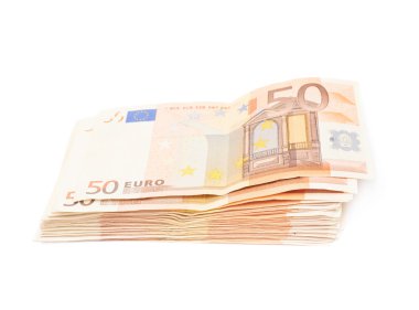 50 euro banknot yığın yığını