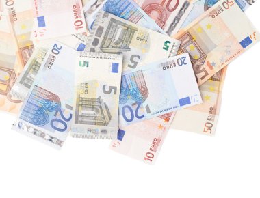 Birden fazla banknot euro faturaları