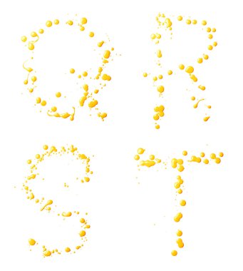 Set Q, R, S, T harfi