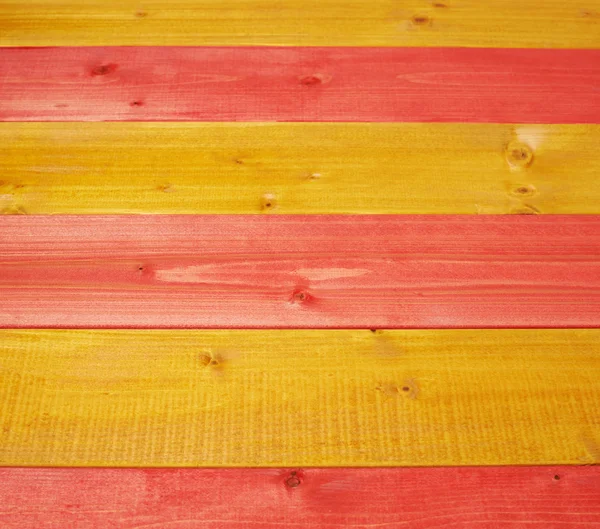 Paint coated wooden boards — Stock Photo, Image