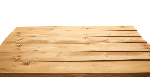 Brown verf bekleed houten planken — Stockfoto