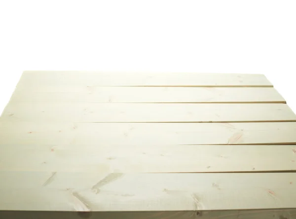 Bílá barva křídový dřevěné desky — Stock fotografie